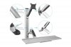Digitus Ramię naścienne pojedyncze, 1xLCD + klawiatura, max. 27, max. 8kg, uchylno-obrotowe 360° (PIVOT)