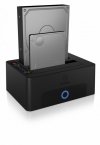 IcyBox Stacja dokująca/klonująca IB-1232CL-U3 2x2,5 lub 3,5  SATA HDD, UASP & SATA III ( 6GBits/s )