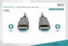 Digitus Kabel połączeniowy hybrydowy AOC HDMI 2.0 Premium HighSpeed 4K/60Hz UHD HDMI A/HDMI A M/M czarny 15m