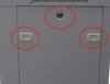 Extralink Szafa rack 15U 600x450mm szara wisząca