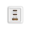 Savio Ładowarka sieciowa USB GaN 65W, Quick Charge 4.0, Power Delivery 3.0, LA-07