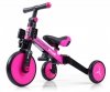 Milly Mally Rowerek Ride On - Bike 4w1 OPTIMUS PLUS Pink
