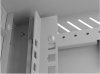Lanberg Szafa instalacyjna rack wisząca 10 cali 4U 300x300 szara