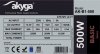 AKYGA Zasilacz ATX 500W AK-B1-500 P4 PCI-E 6+2 pin 3x SATA 2x Molex PPFC  FAN 12cm