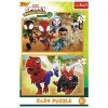 Trefl Puzzle 2x24 elementy Spidey i dinozaury