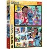 Trefl Puzzle 2x200 elementów Wesołe życie Stitcha