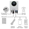 Qoltec Inwerter Przetwornica solarna do grzania wody ECO Solar Boost |  MPPT | BYPASS | LCD | 3kW/4kW | Wi-Fi