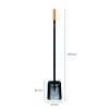 Fiskars Szufla metalowa Solid z raczką w kształcie litery I 1066720