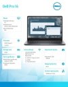Dell Laptop Dell Pro 14 PC14255/AMD Ryzen 5 220/16GB/256GB/14.0 FHD+/Radeon 740M/FgrPr/Cam & Mic/WLAN + BT/Backlit Kb/3 Cell/W11