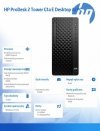 HP Inc. Komputer ProDesk 2 Tower G1a R5-8500G 512GB/16GB/W11P      BY7C7ET