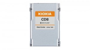 Kioxia Dysk SSD CD8-R 7680GB U.2 NVMe Gen.4 1x4 DWPD 1 3D TLC BiCS Flash Data Center NVMe non-SED SIE PLP