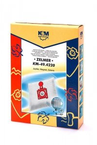K&M Worki do odkurzacza 4 szt. + 1 filtr  KM 49.4220