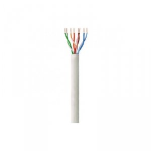 Techly Kabel instalacyjny skrętka Cat5e UTP 4x2 drut CCA 305m szary