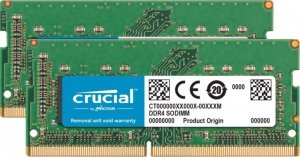 Crucial Pamięć DDR4 SODIMM do Apple Mac 32GB(2*16GB)/2666 CL19 (8bit)