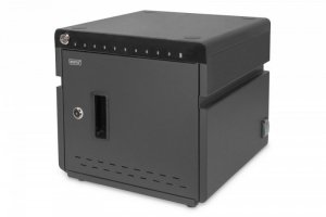 Digitus Szafa mobilna desktopowa do ładowania notebooków/tabletów do 14 z UV-C i USB-C