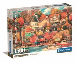 Clementoni Puzzle 1500 elementów Compact Good Times Harbor
