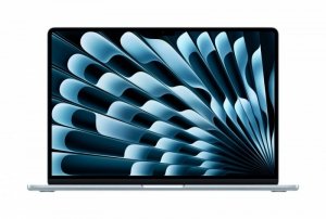 Apple MacBook Air 15.3 cala: M4 10/10, 16GB, 512GB - Błękitny
