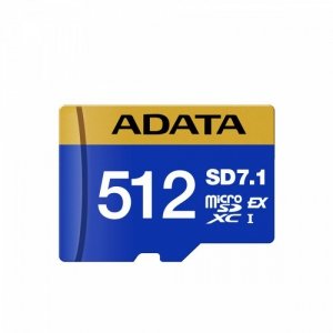 Adata Karta pamięci microSDXC 512GB SD7.1 Express serii Premier Extreme 800/700 MB/s