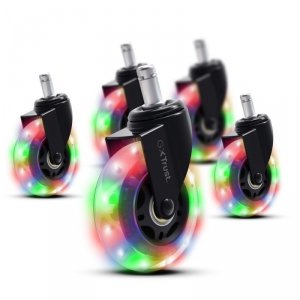 Trust Zestaw kółek żelowych LED do fotela