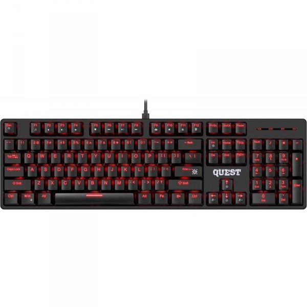 Defender Klawiatura mechaniczna QUEST GK-596 RGB ANTI-GHOSTING