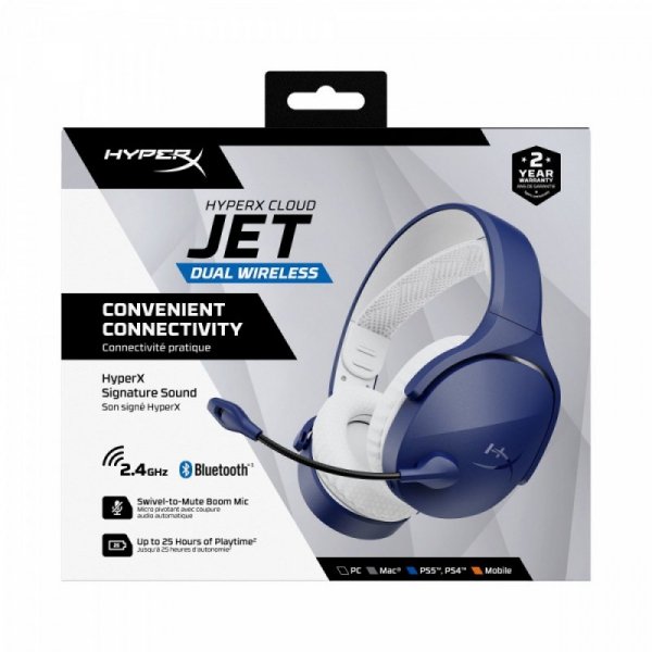 HyperX Zestaw słuchawkowy Cloud Jet Bezprzewodowy Gaming - AM7A0AA