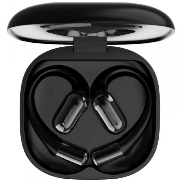 4smarts Słuchawki Bluetooth OWS tłumacz AI z wyświetlaczem SkyBuds Czarne