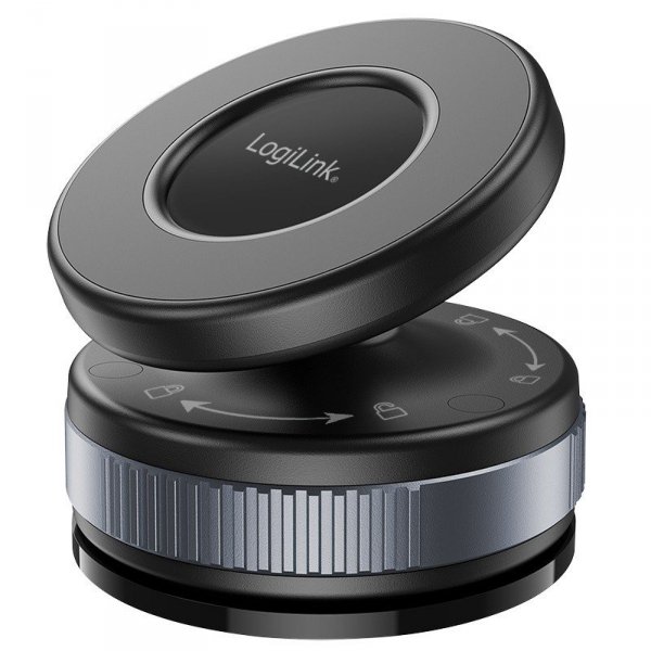 LogiLink Magnetyczny uchwyt na smartfona z przyssawką