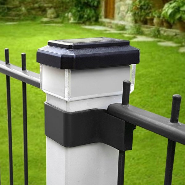 GreenBlue Lampa solarna LED na słupek GB125 WW 60x40mm, 3200K