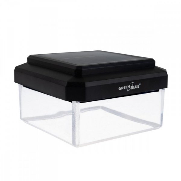 GreenBlue Lampa solarna LED na słupek GB127 WW 80x80mm 3200K