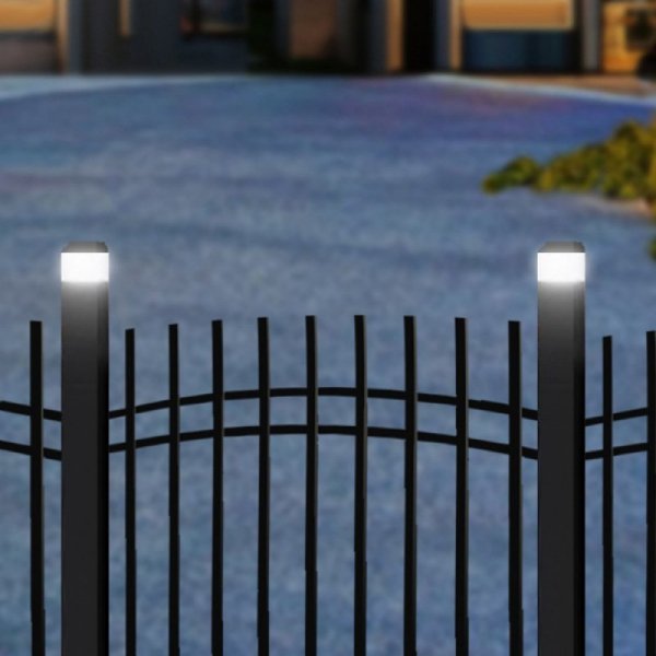 GreenBlue Lampa solarna LED na słupek GB128 WW 100x100 mm 3200K