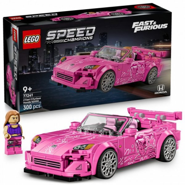 LEGO Klocki Speed Champions 77241 Honda S2000 z filmu Za szybcy, za wściekli