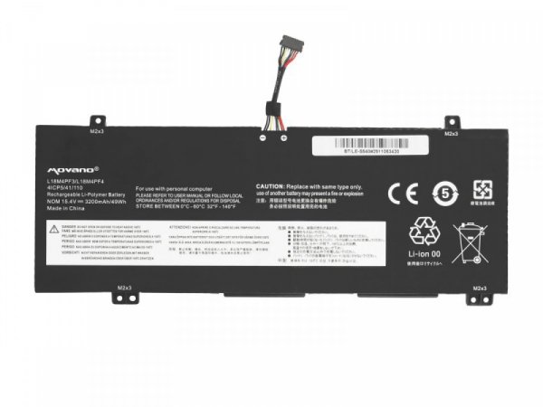 Movano Bateria L18M4PF3 L18C4PF4 do Lenovo IdeaPad S540 - 3200 mAh (49 Wh)