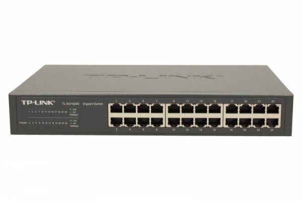 TP-LINK SG1024D switch L2 24x1GbE Desktop