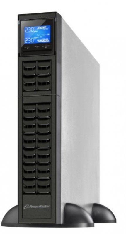 PowerWalker UPS ON-LINE 1000VA 3X IEC OUT, USB/RS-232, LCD, RACK19&#039;&#039;/TOWER