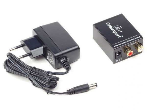 Gembird Adapter Digital Audio TOSLINK -&gt; Analog RCA