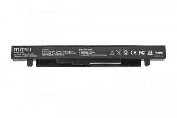 Mitsu Bateria do Asus X550, A450, F450, K550 2200 mAh (33 Wh) 14.4 - 14.8 Volt