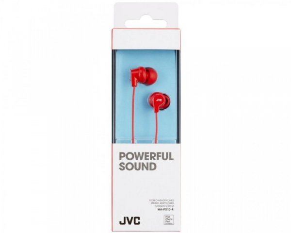 JVC HA-FX10 czerwone