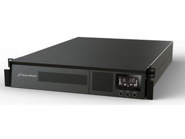 PowerWalker UPS On-Line 3000VA PF1 USB/RS232, LCD, 8x IEC OUT, Rack 19&#039;&#039;/Tower