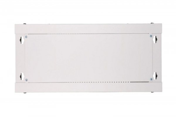 Extralink Szafka wisząca rack 4U 600x450 szara szklane drzwi