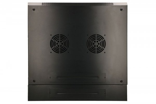 Extralink Szafka wisząca rack 6U 600x600 czarna dwusekcyjna