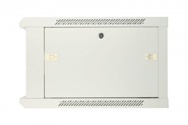 Extralink Szafka wisząca rack 6U 600x450 szara z metalowymi drzwiami