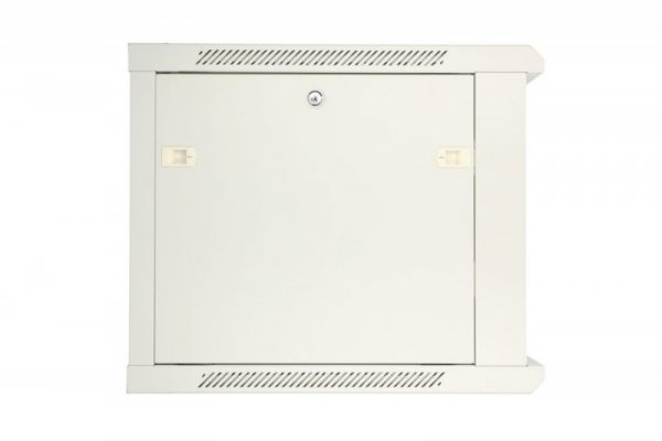Extralink Szafka wisząca rack 9U 600x600 szara metalowe drzwi