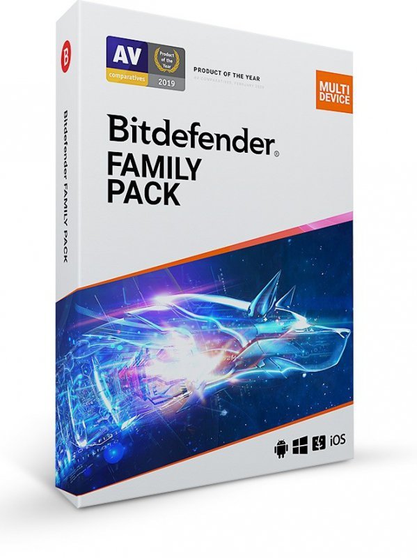 Bitdefender ESD Family Pack 15Stan. 2Lata BDFP-N-2Y-NL