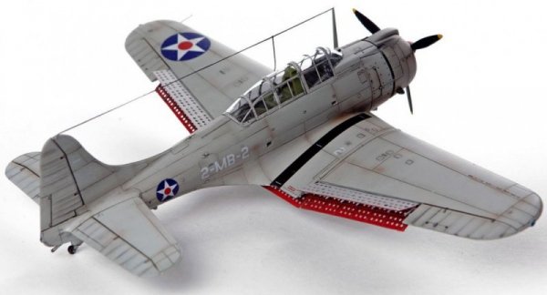Academy Model plastikowy USN SBD-1 Pearl Harbour