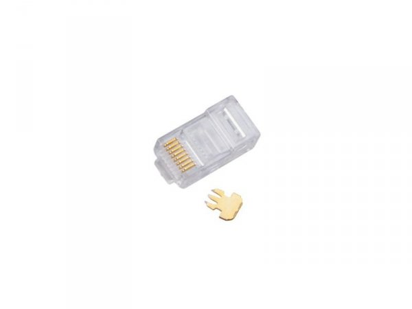 ALANTEC Wtyk przelotowy RJ45 UTP kat.5e (op. 100 szt)