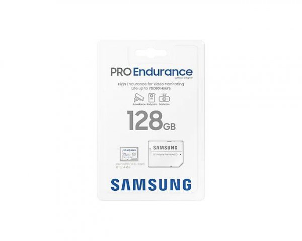 Samsung Karta pamięci microSD MB-MJ128KA/EU Pro Endurance 128GB + Adapter