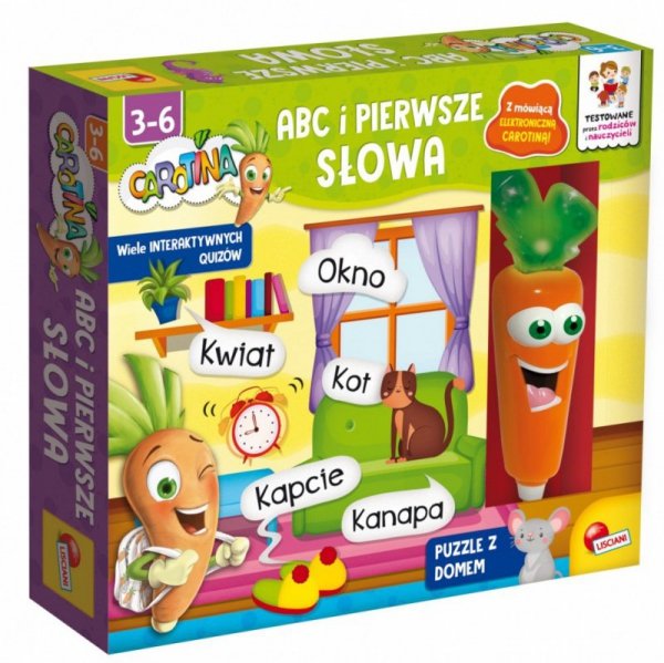Lisciani Zestaw Carotina ABC i pierwsze słowa