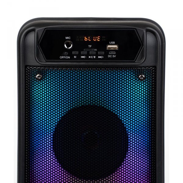 Media-Tech Głośnik FLAMEBOX UP MT3177 Bluetooth 5.0/FM/MP3/MicroSD/USB/RGB/RMS 14W/PMPO 600W