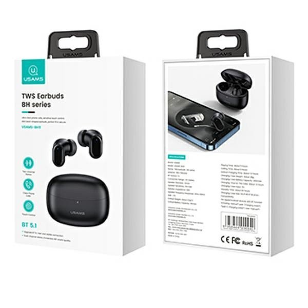 USAMS Słuchawki Bluetooth 5.1 TWS BH Series