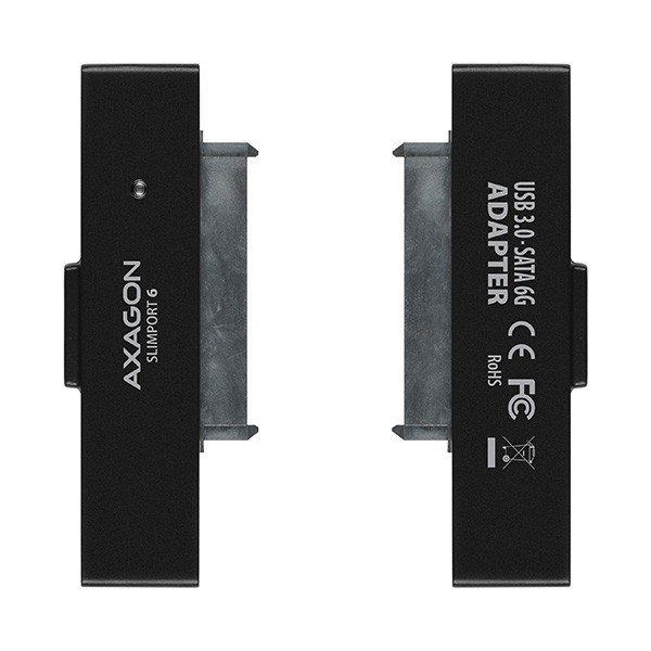 AXAGON ADSA-1S6 Adapter USB 3.0 - SATA 6G do szybkiego przyłączenia 2.5&quot; SSD/HDD, z pudełkiem